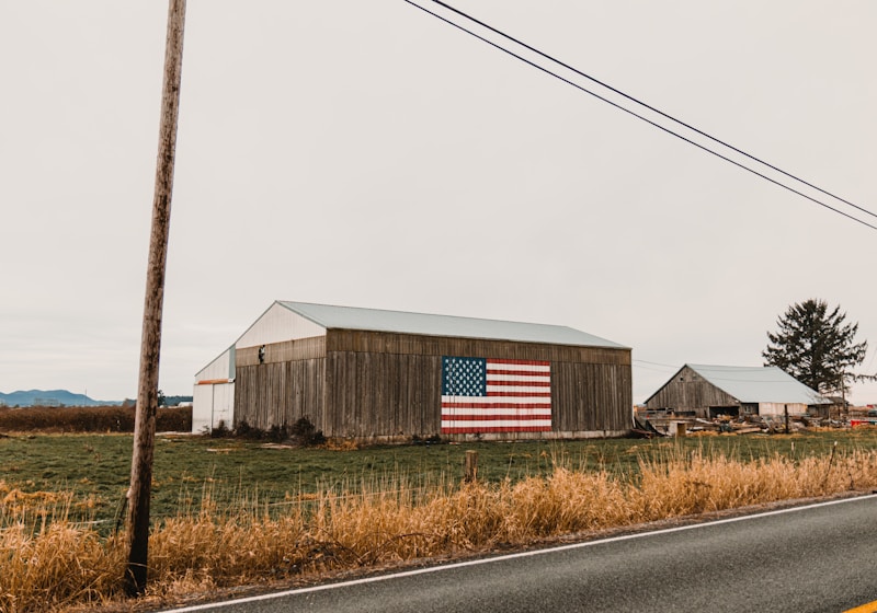 Barn built by Hoover Building Systems